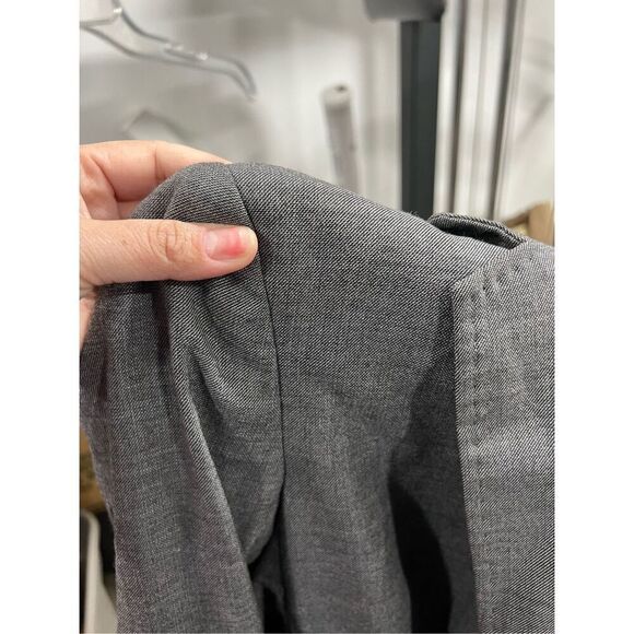 H&M Womens Gray Blazer Size 4 - Picture 11 of 16